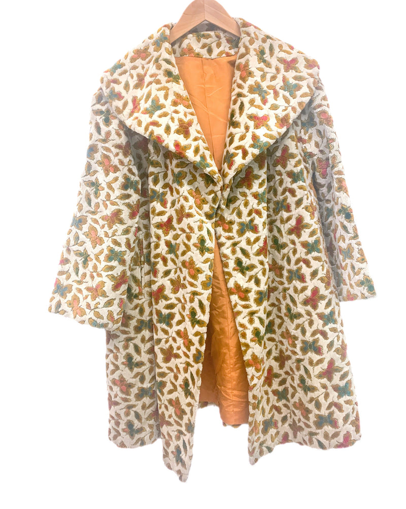 1960s Butterfly Tapestry Swing Coat – Baba Yaga