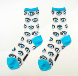CouCou Suzette Sheer Eyes Socks