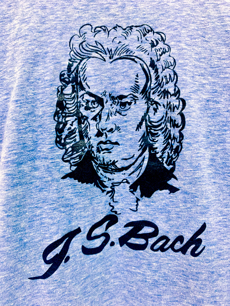 1980s J.S Bach ringer tee