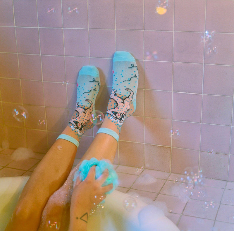 CouCou Suzette Sheer Shower Socks