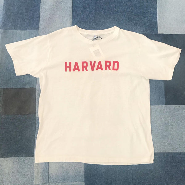 80s cotton Harvard t-shirt